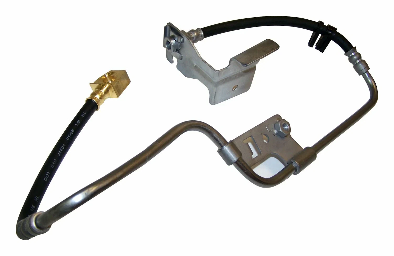 Crown Automotive - Metal Black Brake Hose - 4860082AF